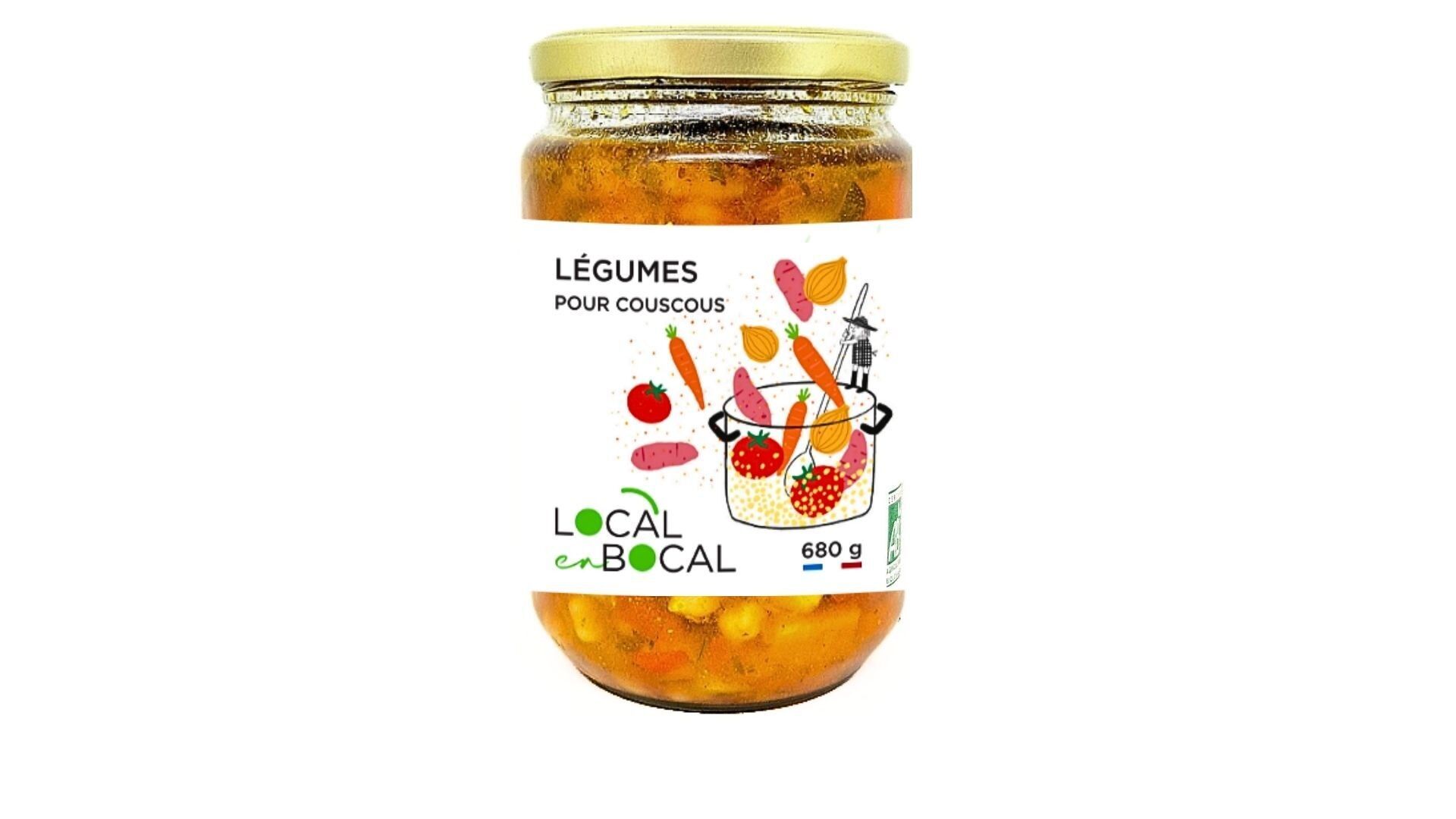 Verdure per cous cous biologico 680g