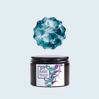 Amoral Calm Blue Cleansing Balm - 100 g Glass and Aluminium
