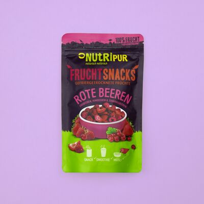 Fruit Snacks Mezcla de frutos rojos 25g