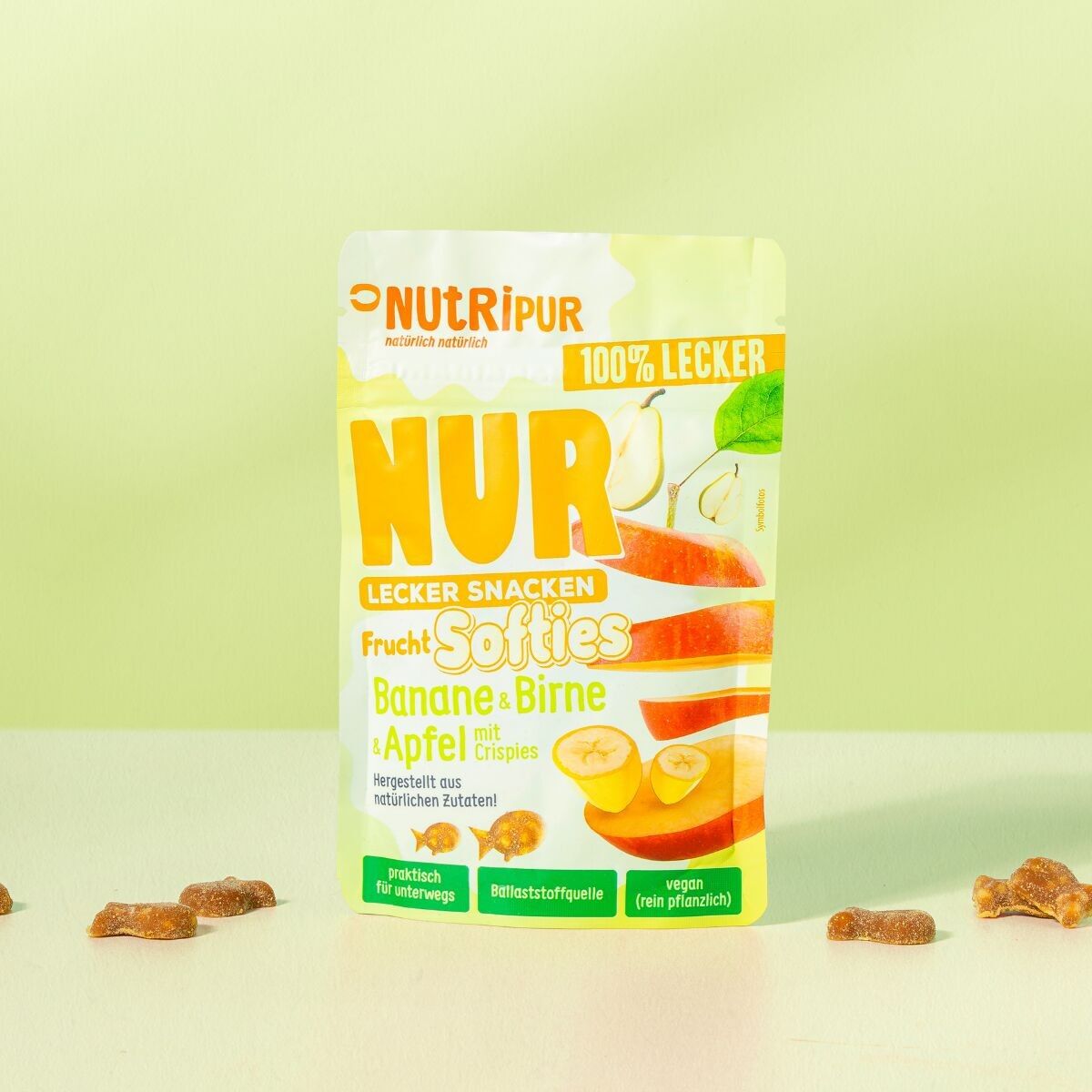 Only fruit softies banane + poire + pomme 35g