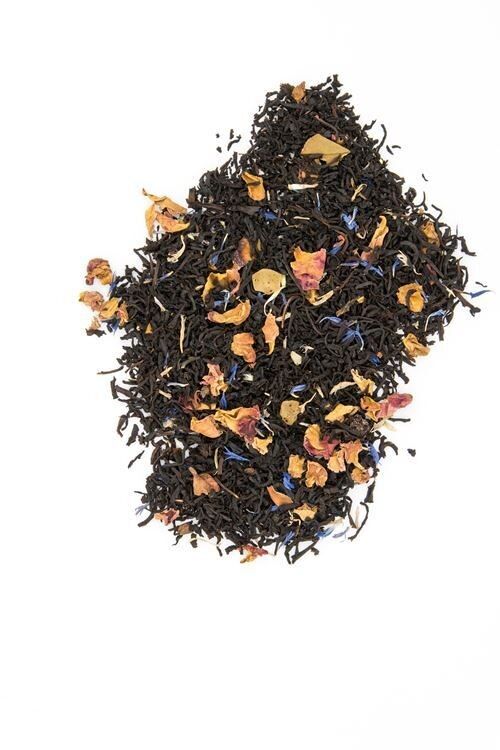 Tè nero alla frutta - Tè nero con ribes rosso e mango - WONDERFUL (INF) - 40 g - 20 bustine di tè