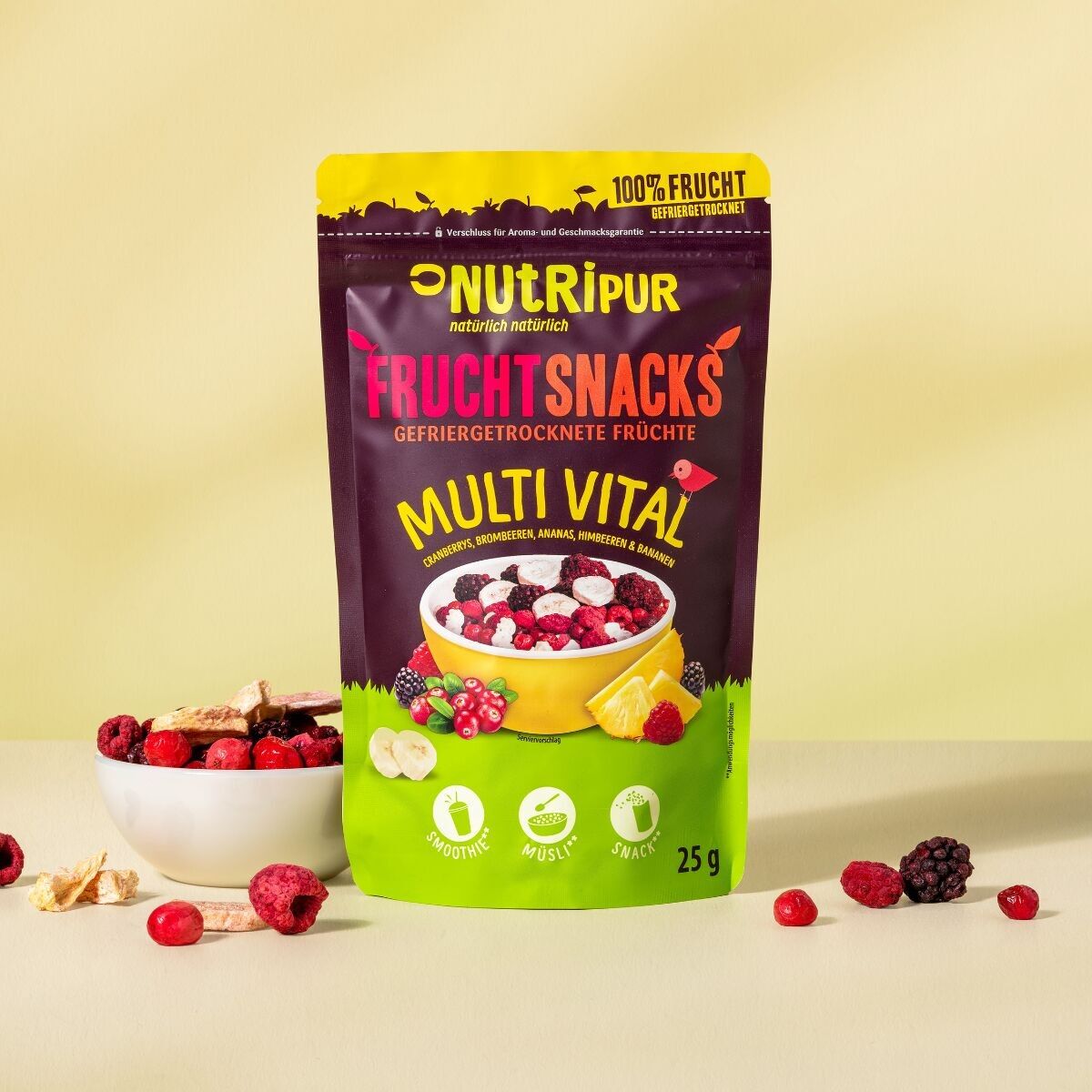 Frucht Snacks Multi Vital Mix 25g