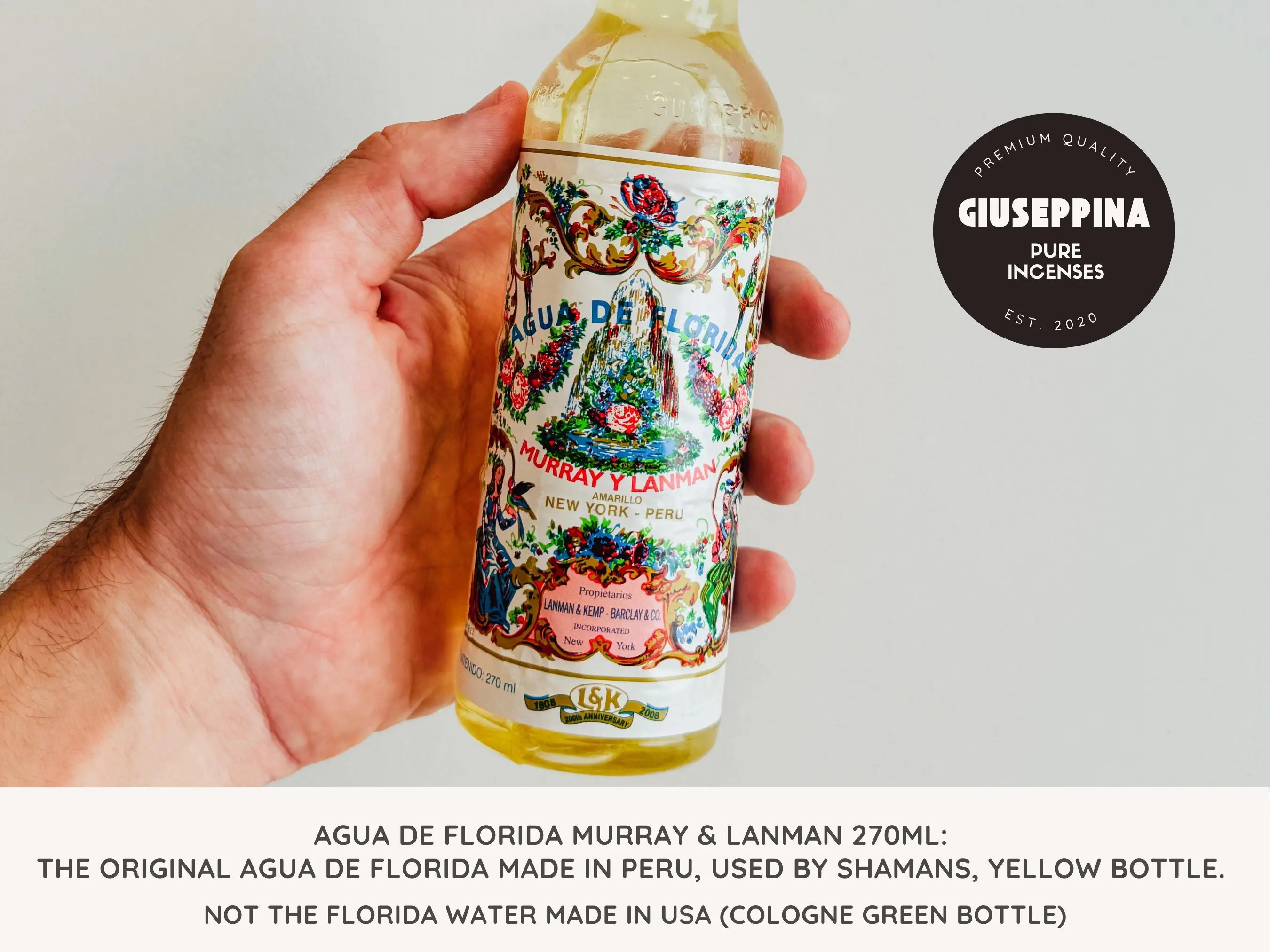 Buy wholesale FLORIDA WATER - The Original Florida Water from Peru