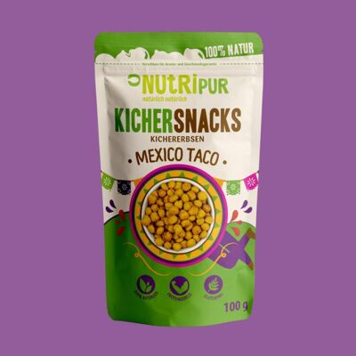 NutriPur giggle snacks Mexique Taco 120g