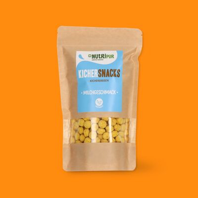 NutriPur giggle snacks saveur lait 120g