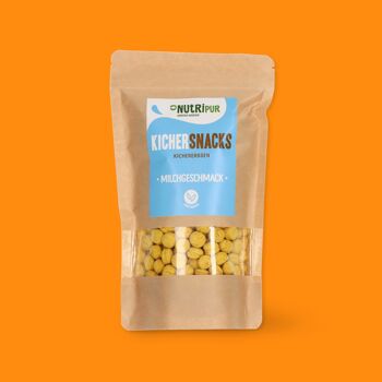 NutriPur giggle snacks saveur lait 120g 1