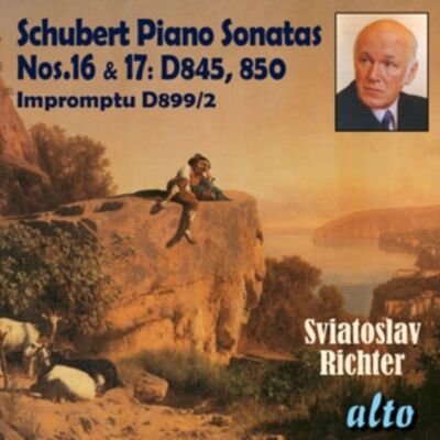 CD de Sviatoslav Richter - Schubert: Sonatas para piano núms.16 y 17. Improvisado No.2