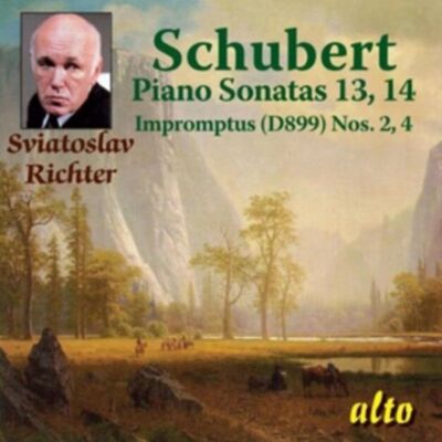 CD de Sviatoslav Richter - Schubert Pno Sons 13 .14