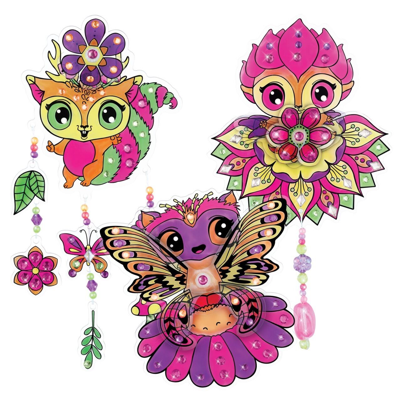 Mobile window box - Nebulous stars