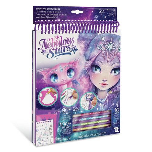 Carnets créatifs Nébulia Display (6 pcs.) - Nebulous stars