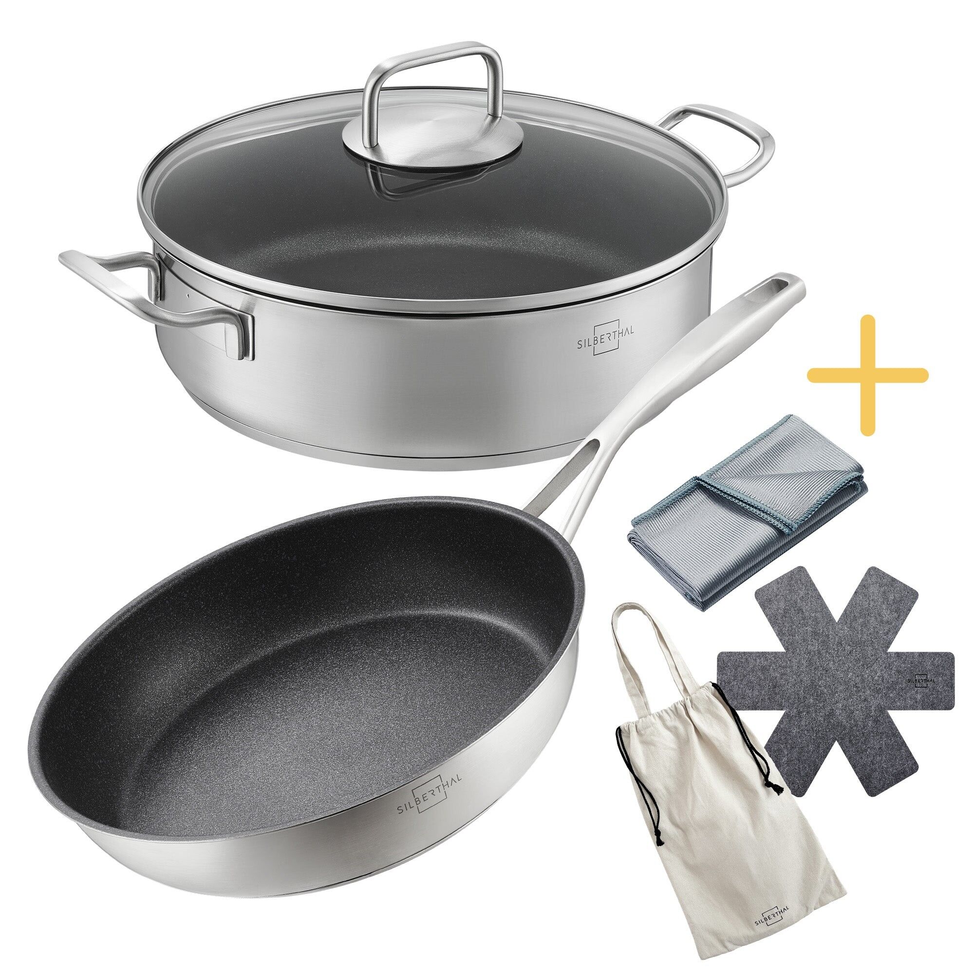 Set di padelle e padelle