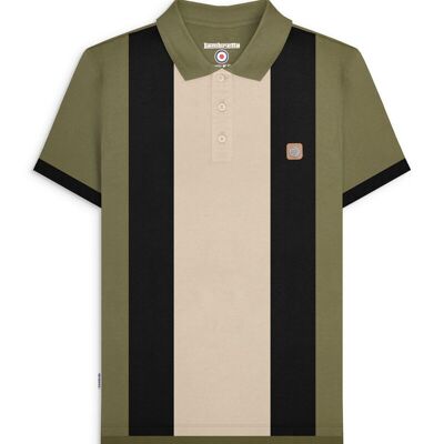 Polo Vintage Panel Khaki AW24
