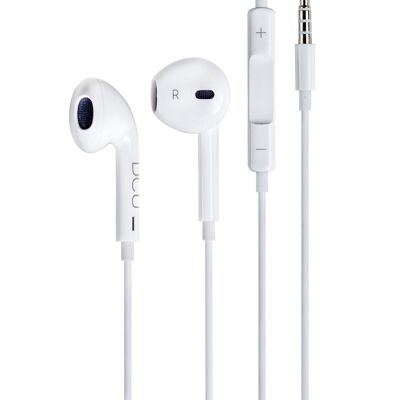 CASQUE STÉRÉO JACK 3.5mm blanc