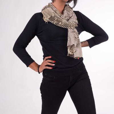 Arizona Leather Scarf