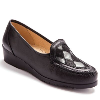 Wide width soft leather loafers (1004697_0026)