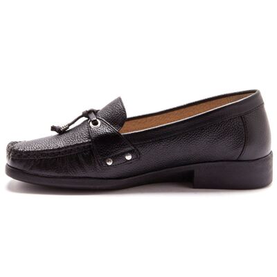 Mocassins en cuir plateau cousu main (1004702_0026)