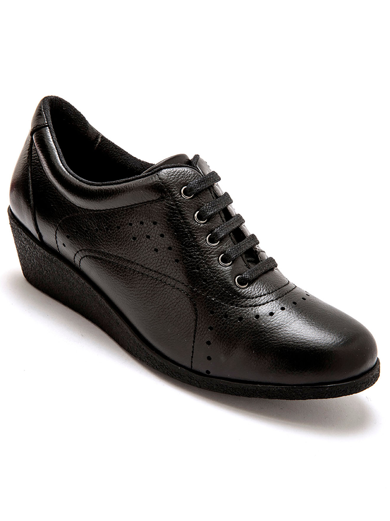 Leather lace-up derby shoes for women (2002998_0026)