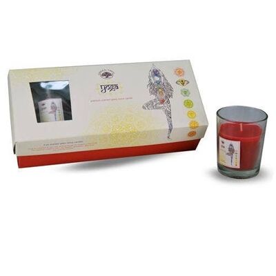Coffret cadeau de 3 bougies votives en verre Green Tree Yoga