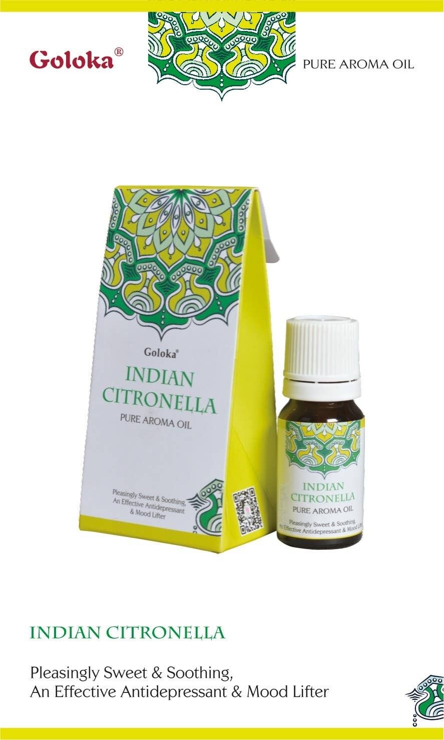 Goloka Duftöl Indisches Citronella 10ml