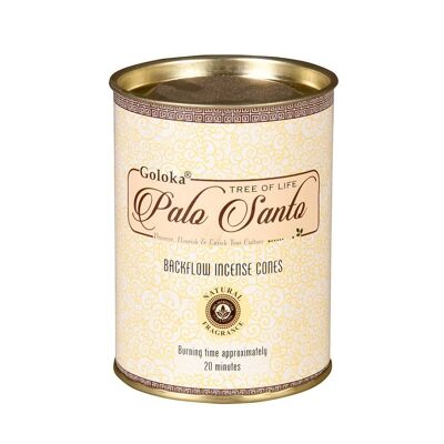 Goloka Palo Santo Back Flow Cônes pack (12 canettes)