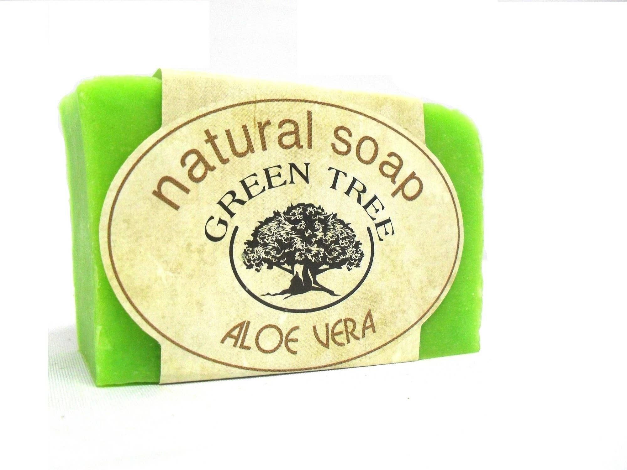 Sapone Naturale Green Tree Aloe Vera 100gr.