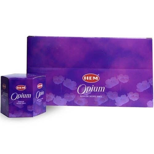 Coni di riflusso dell'orlo Oppio