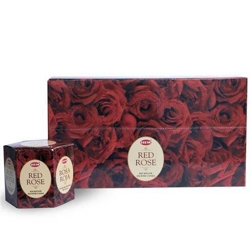 Coni di riflusso dell'orlo rosa rossa