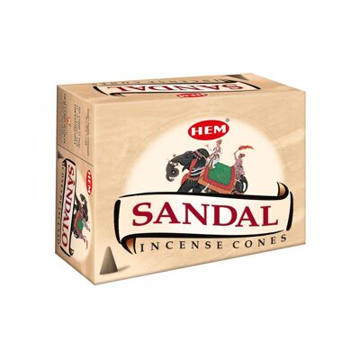 Coni per sandalo con orlo