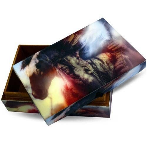 Scatola degli spiriti indiani (15x10cm)