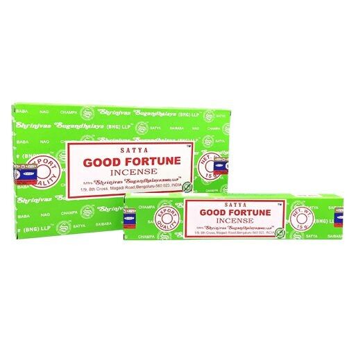 Satya Good Fortune Incenso 15 grammi