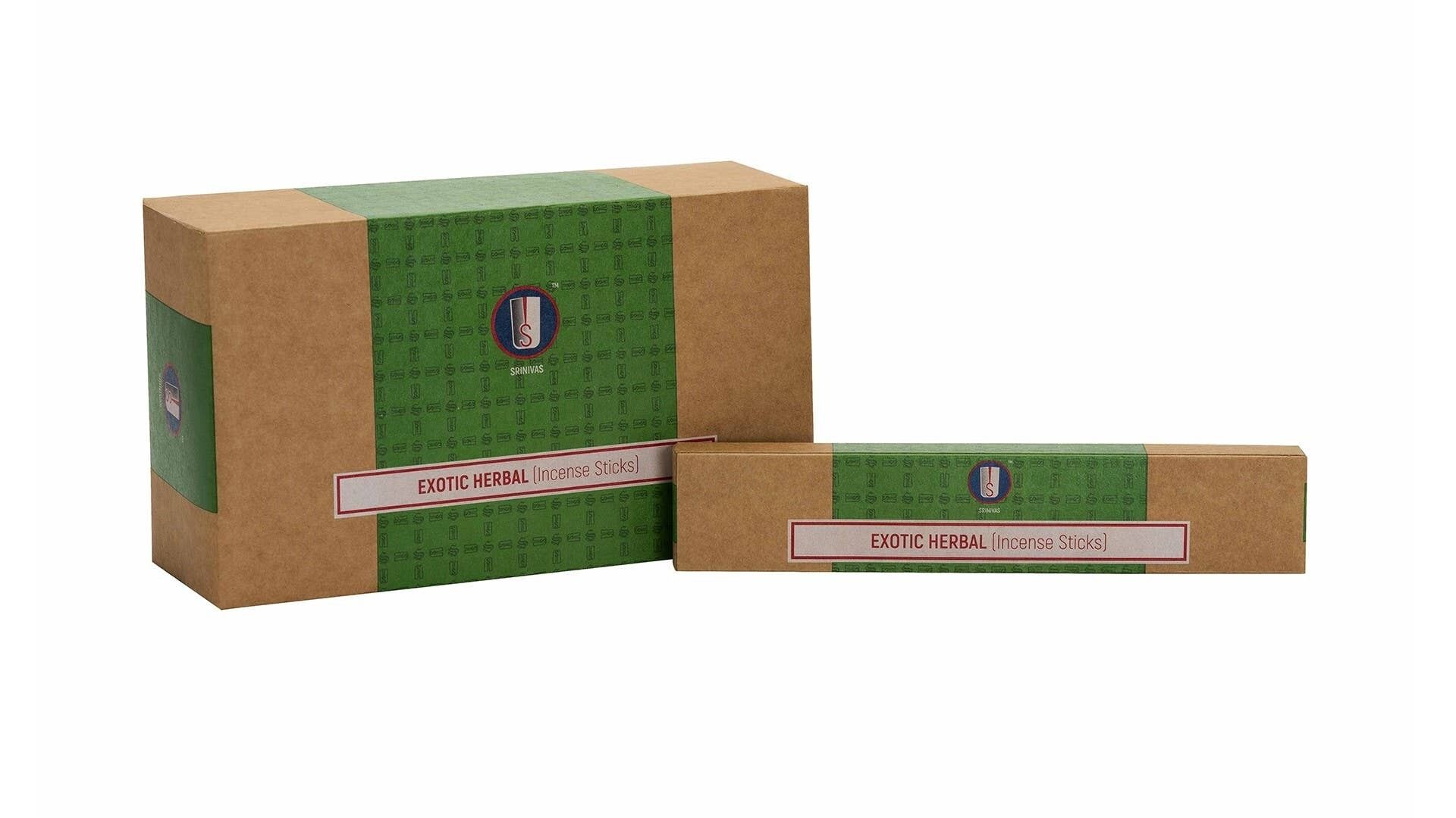 Incenso alle erbe esotiche Srinivas 15 grammi