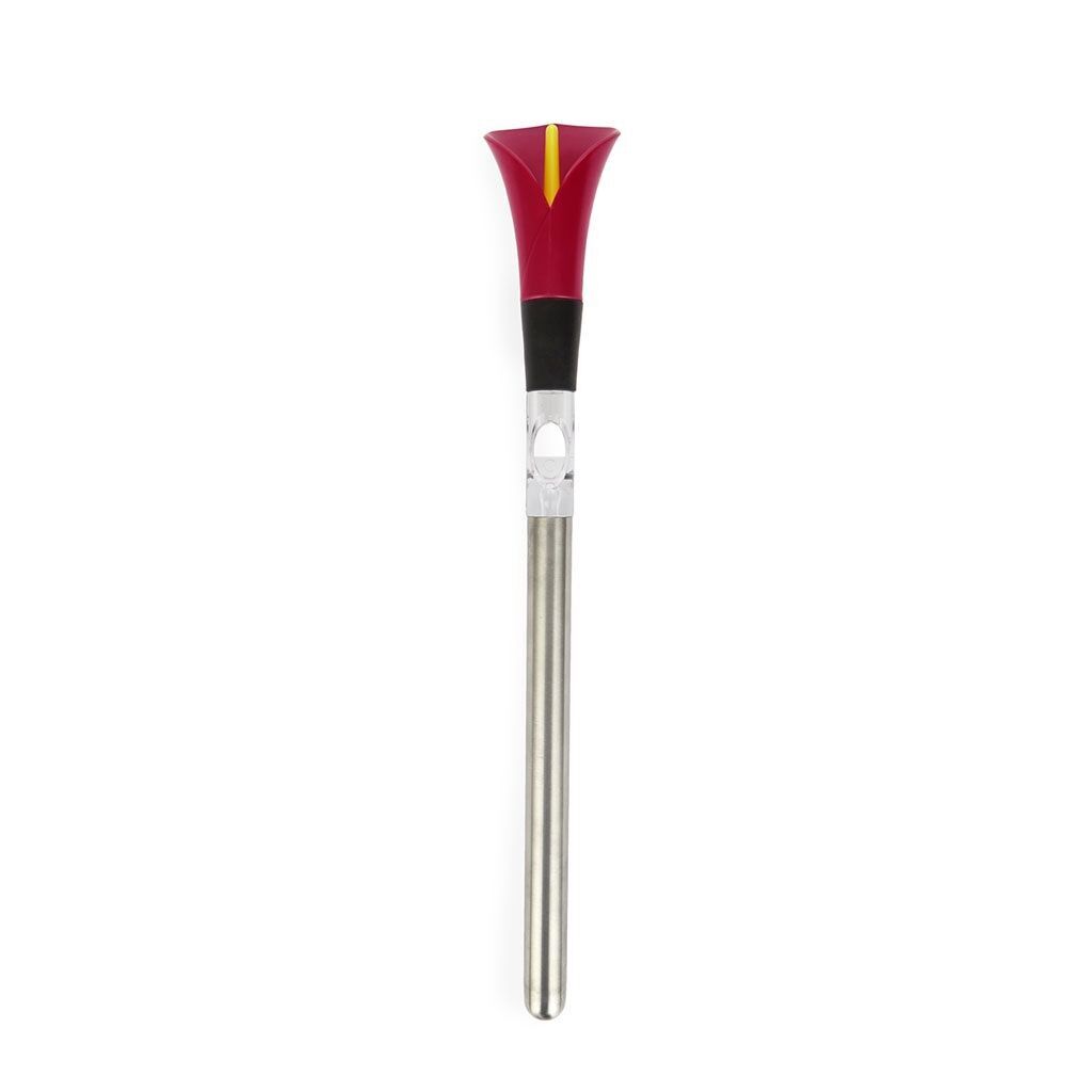 Wine cooler, Lily, garnet, steel/plastic