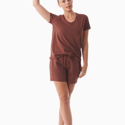 SABBRINA | Pantalones cortos deportivos ligeros hechos de algodón orgánico.