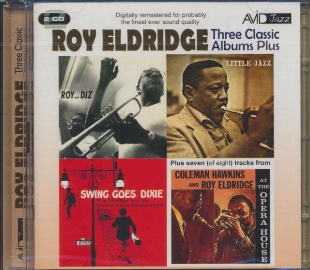 Roy Eldridge CD – Drei klassische Alben plus (Roy And Diz / Little Jazz / Swing Goes Dixie)