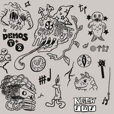 King Gizzard And The Lizard Wizard LP - Démos Vol.1 et 2 (vinyle transparent)