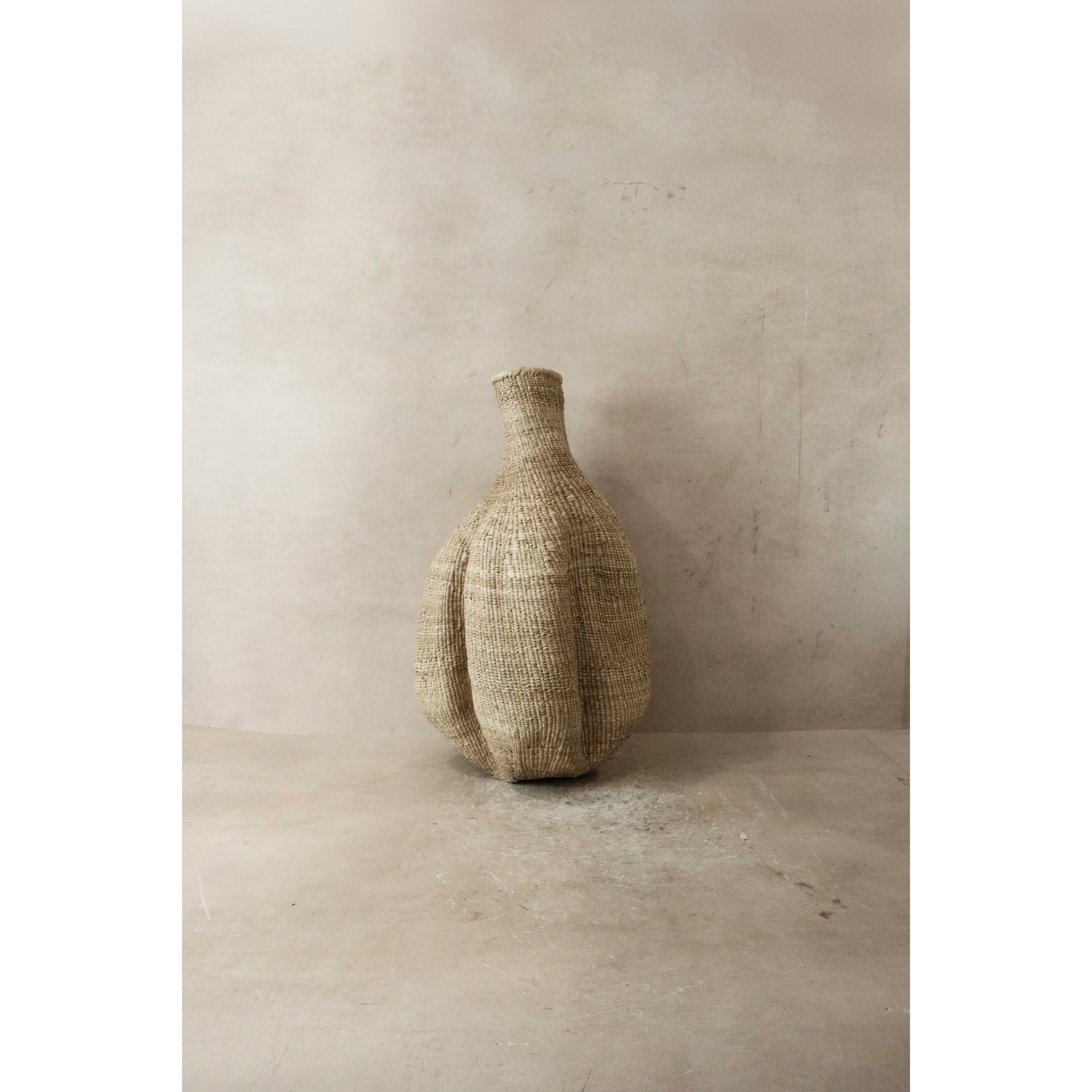 Panier tressé en courge à l'ail - Zimbabwe - 53.4