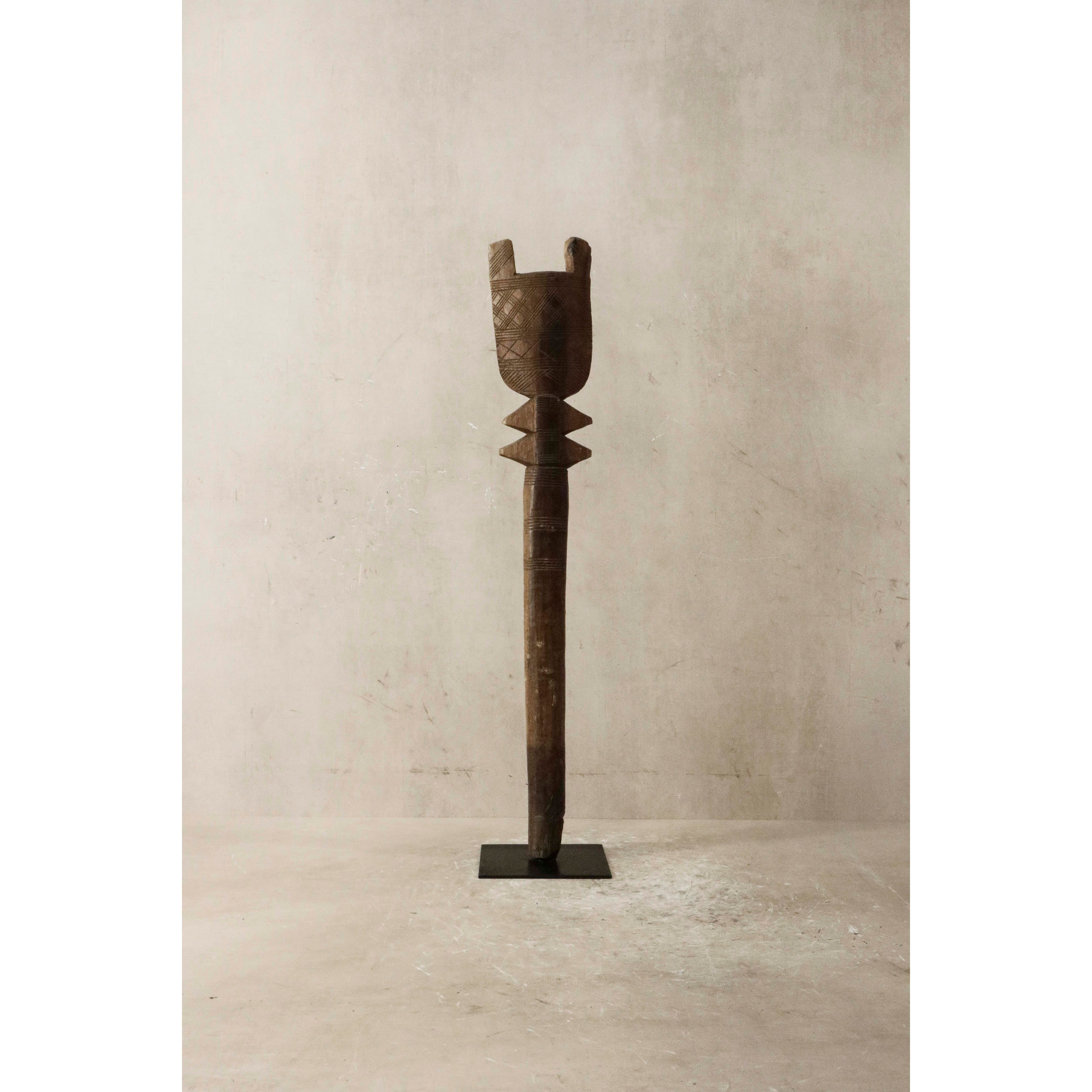 Sculpture de piquet de tente touareg - 5.5