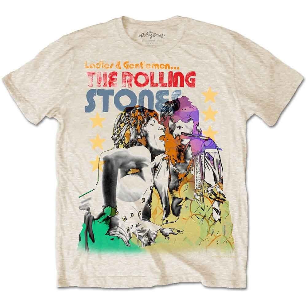 The Rolling Stones T-Shirt - Mick & Keith Aquarellsterne