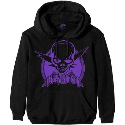 Felpa con cappuccio Black Sabbath - Teschio dell'aviazione