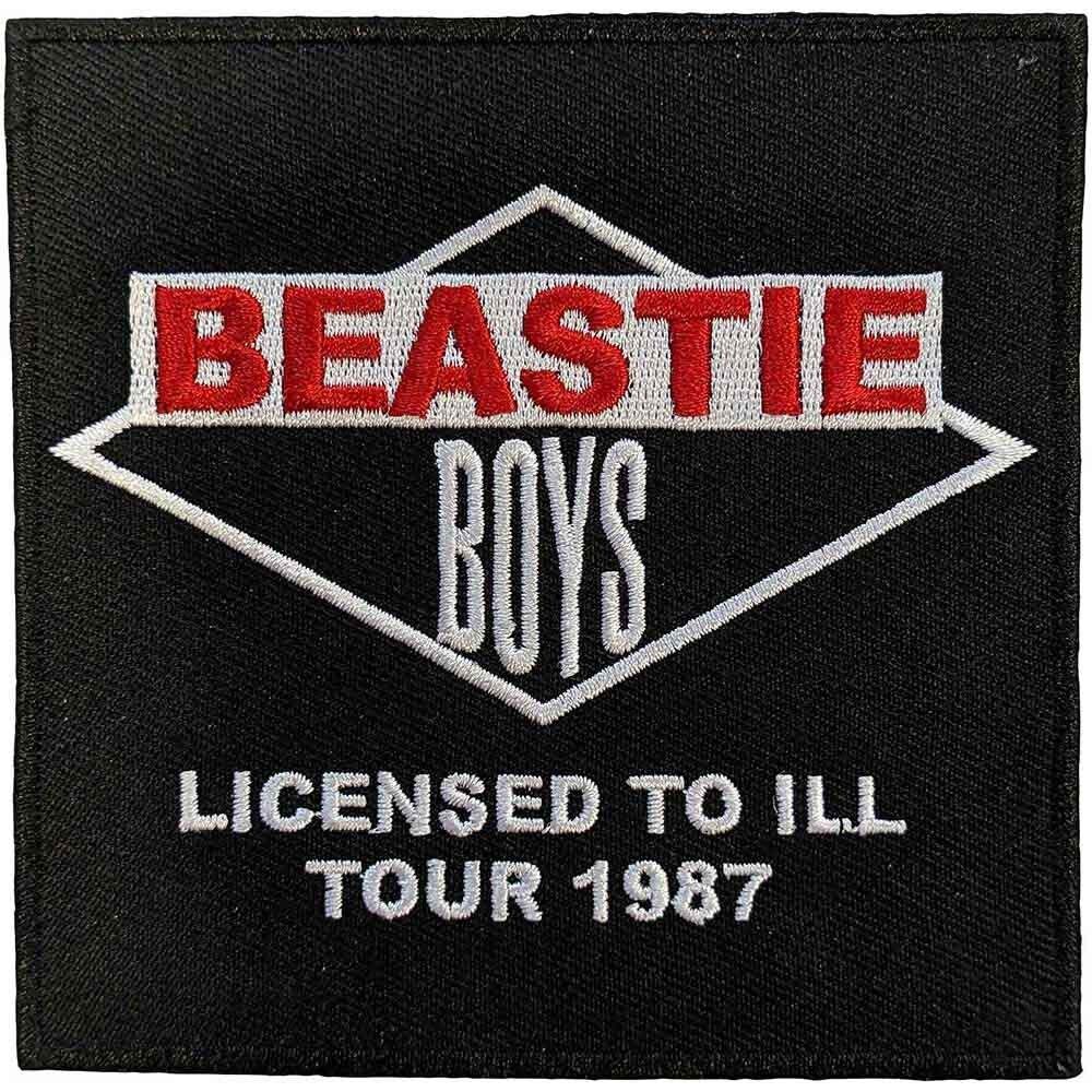 Beastie Boys Patches zum Aufbügeln – Licensed To Ill Tour 1987