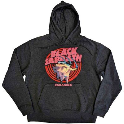 Felpa con cappuccio Black Sabbath - Paranoico