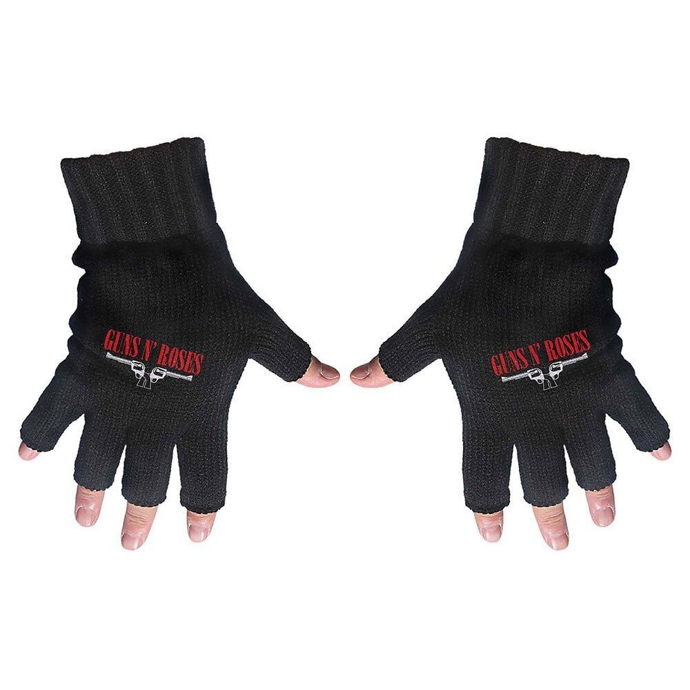 Guns N' Roses Handschuhe - Logo & Pistolen