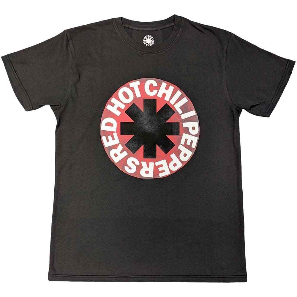 Red Hot Chili Peppers T Shirt - Red Circle Asterisk