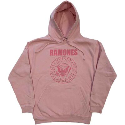 Sudadera con capucha de Ramones - Sello Hey Ho rosa