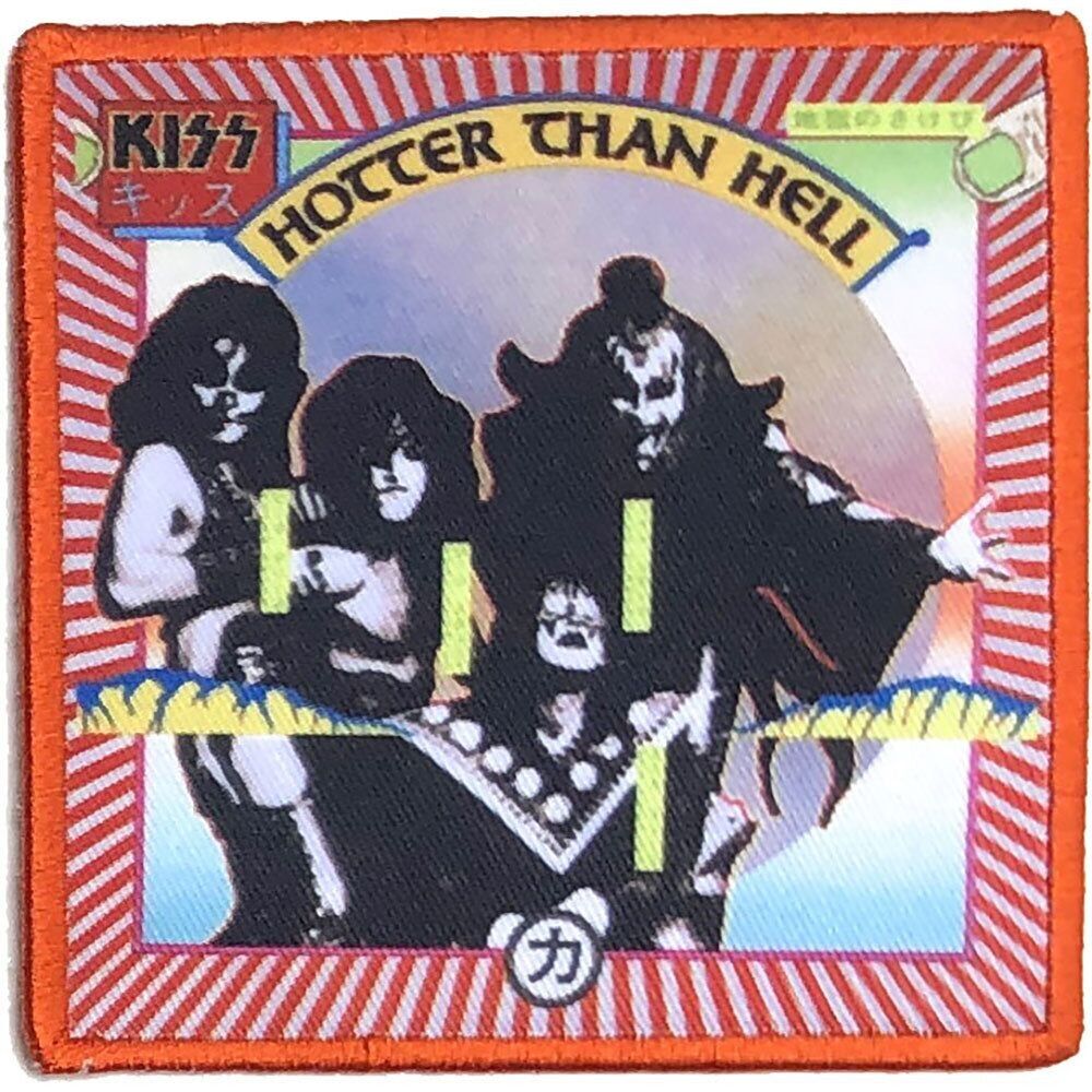 Kiss Patch - Hotter Than Hell Printed Patch