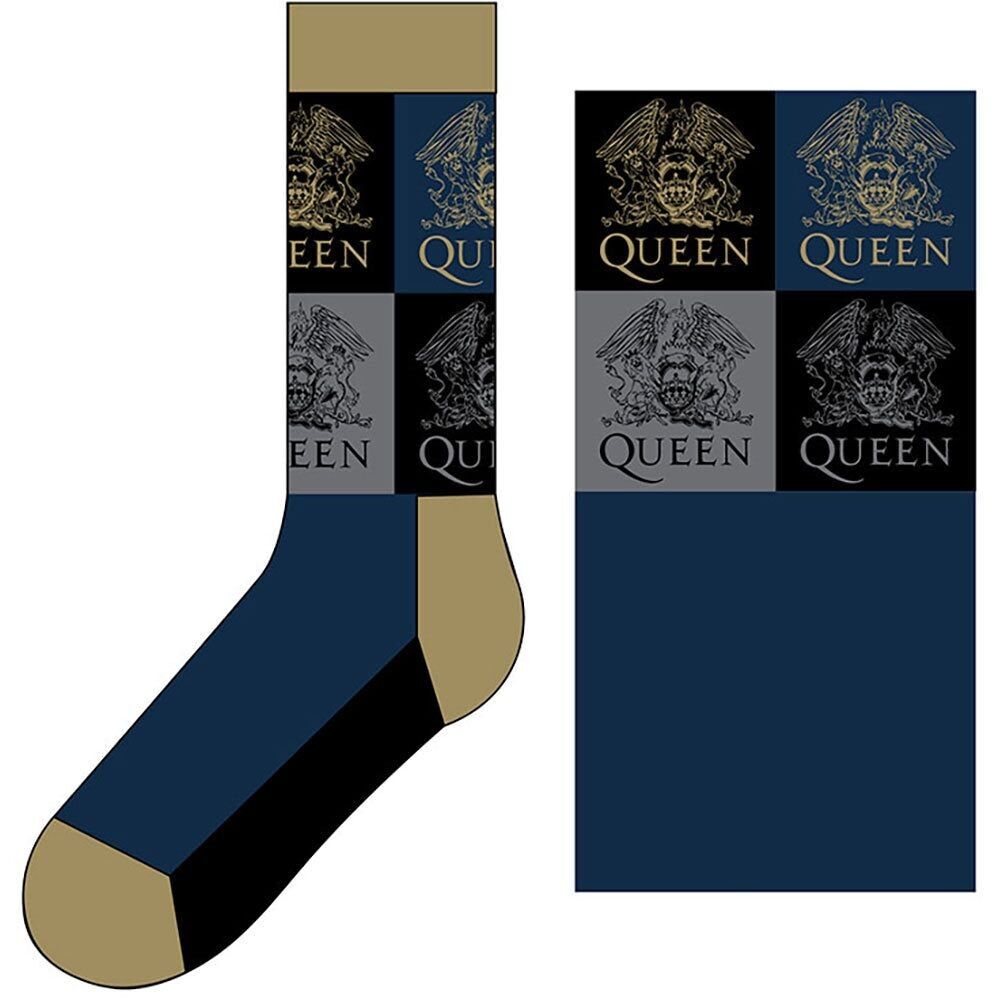 Queen Navy Socken - Wappenblöcke