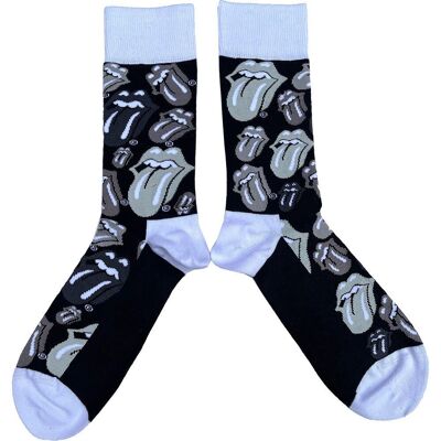 Calzini neri Rolling Stones - Classic Tongue