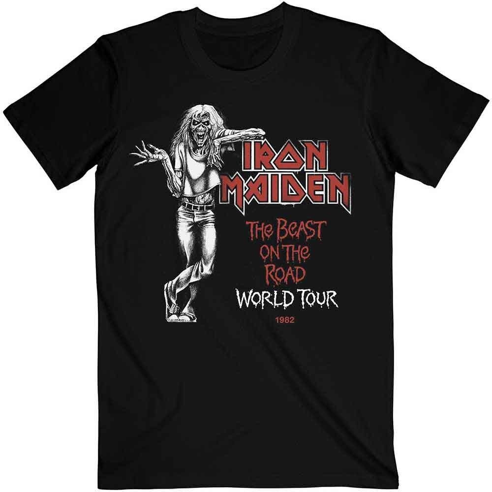 Iron Maiden T Shirt - Beast On The Road World Tour '82