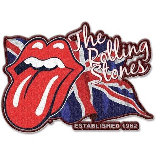 Parche de los Rolling Stones: parche estándar Lick The Flag