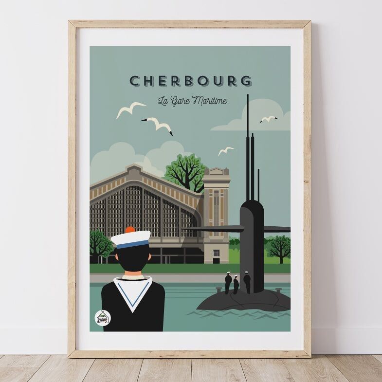 CHERBOURG poster - The Maritime Station